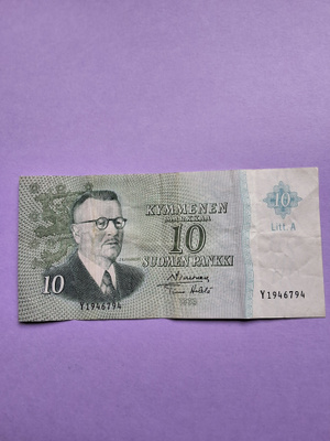 Y 1946794 KYMMENEN MARKKAA 1963