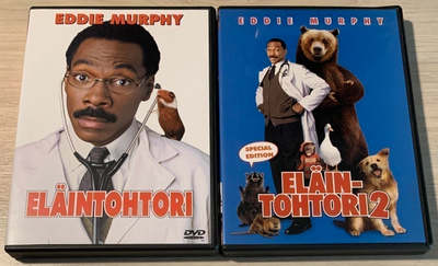 Eläintohtori 1&2 (2DVD) Eddie Murphy