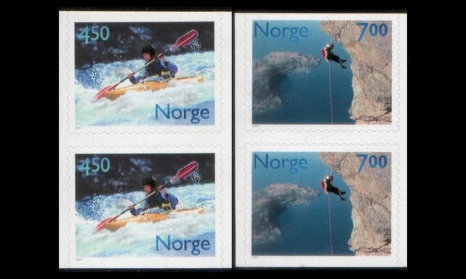 Norja 1383-4p ** Aktiivinen vapaa-aika (2001)