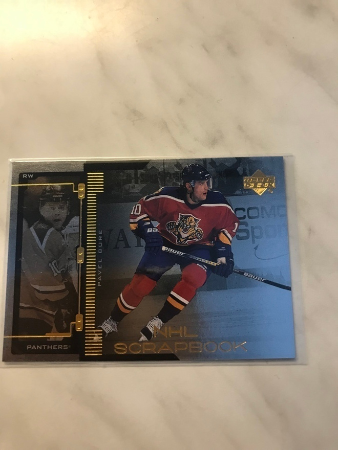 1999-00 Upper Deck NHL Scrapbook Pavel Bure #SB-7
