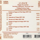J.S. Bach : Organ Favourites - pikkukuva 2
