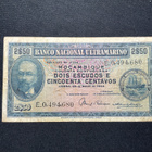 Nanco Nacional Ultra Marino - Mocambique 2.50 Centavos 1944. - pikkukuva 1