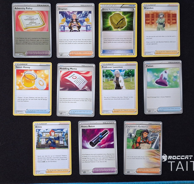 Pokemon trainer kortit 11kpl (#16)