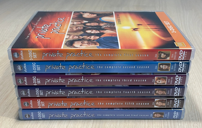 Rakkauden anatomia (2007-2013) koko tv-sarja (30DVD) *UUSI*