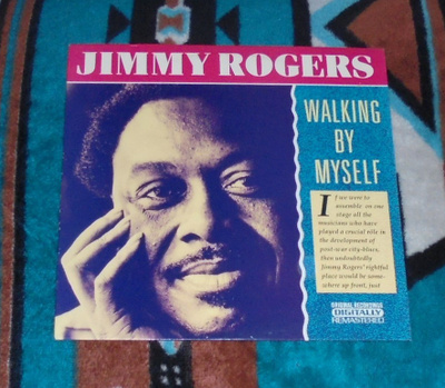 JIMMY ROGERS Walking By Myself ~ LP