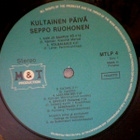 SEPPO RUOHONEN :: KULTAINEN PÄIVÄ :: VINYYLI  LP    1976 - pikkukuva 3