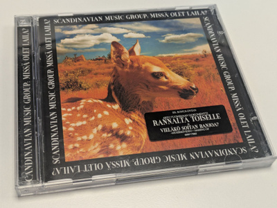 Scandinavian Music Group (CD+DVD) Missä Olet Laila? MINT!!