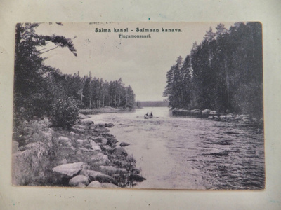 Saimaan Kanava Tinkamonsaari Luov Karjala Kulk Saksassa 1914