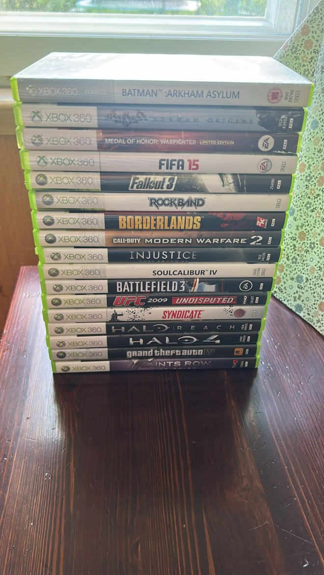 17kpl pelipaketti XBOX 360