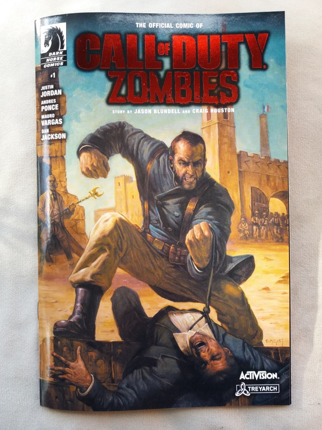 Call Of Duty Black Ops Zombie virallinen sarjakuva