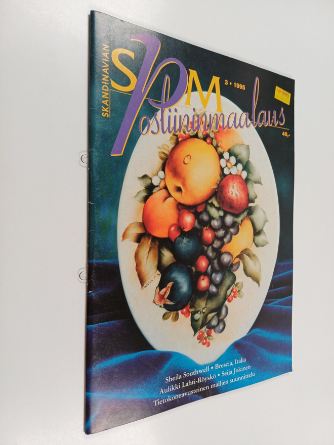 Skandinavian posliininmaalaus 3/1995 +1 malliarkki (malli...