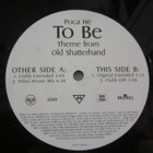 Poca Hé LP 12" 1998  To Be - Theme From Old Shatterhand - pikkukuva 2
