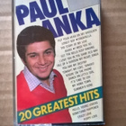 Paul Anka - 20 Greatest Hits C-Kasetti - pikkukuva 1