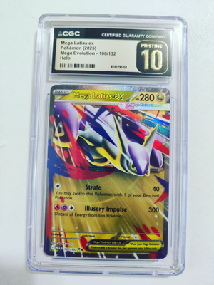 Mega Latias ex - Mega Evolution 100/132 - Holo CGC 10