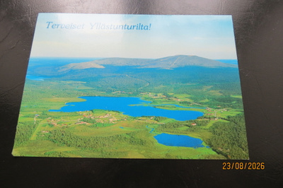 YLLÄSTUNTURI 1989 KULKENURT POSTIKORTTI