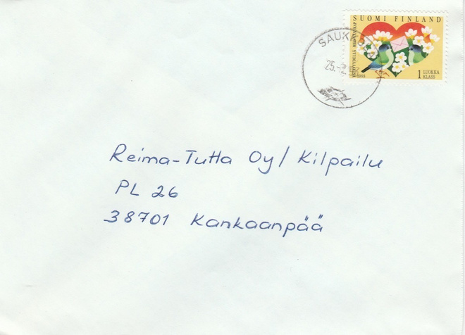 Postileima, SAUKKOLA, satelliittileima