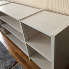 Valkolakattu LUNDIAN CLASSIC -HYLLYKKÖ 205cm x 78cm x 40cm - pikkukuva 3