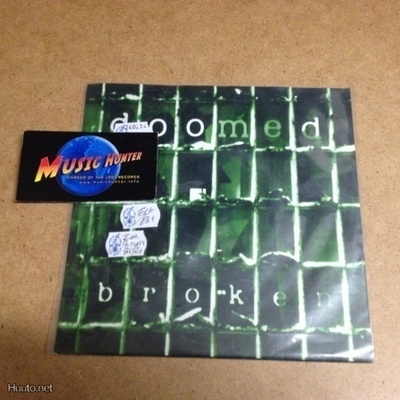 DOOMED - BROKEN 7" GREEN VINYL -97 EX/EX