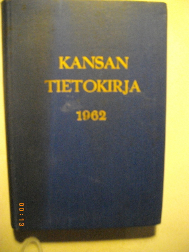 Kansan Tietokirja 1962 (21.3)