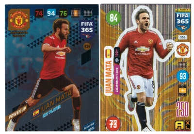 2 x JUAN MATA Manchester United, Jalkapallo