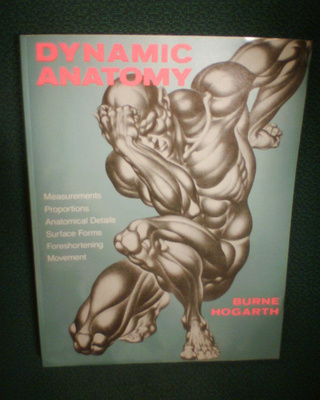 Burne Hogarth : DYNAMIC ANATOMY ( 1990 nide ) Sis.pk:t