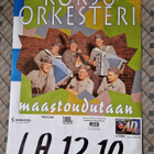 Korsuorkesteri Maastohautaan keikkajuliste 60×42cm - pikkukuva 1