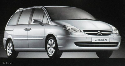 2007 Citroen C8 tila-auto esite - KUIN UUSI - 32 sivua