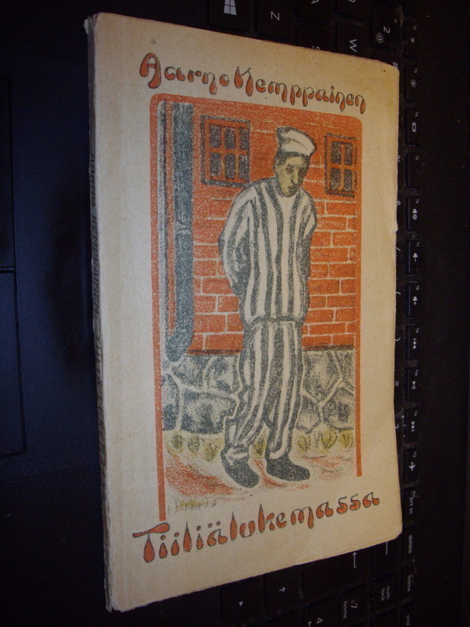 Aarno Kemppainen : Tiiliä lukemassa ( 1 p. 1917 ) SIS.PK!