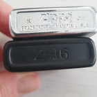 Zippo (aito+feikki), moottoripyörä laatta + "sytkäri" - pikkukuva 3