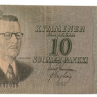 10 Markkaa 1963 ilman Litt A4433085 - pikkukuva 1