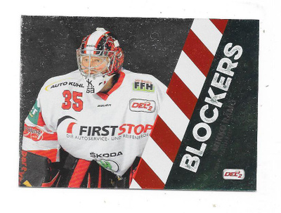 2016-17 DEL 2 Blockers # Mikko Rämö Nauheim ex Pelicans MV