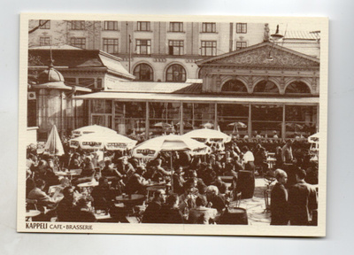 Helsinki: Kappeli Cafe + Brasserie