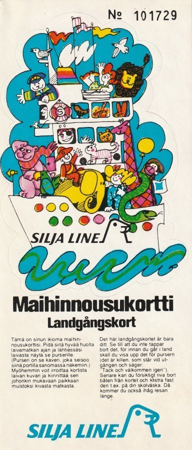 LAIVAKORTTI - MAIHINNOUSUKORTTI - TARRA