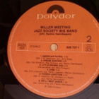 JAZZ SOCIETY BIG BAND :: MILLER MEETING :: VINYYLI  LP  1986 - pikkukuva 4