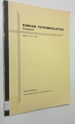 Paavo Kortekangas : Tutkimus naisteologeista