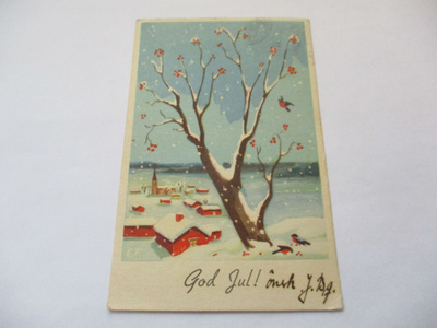 Forsström God Jul (o) n 1943 KB 221/10