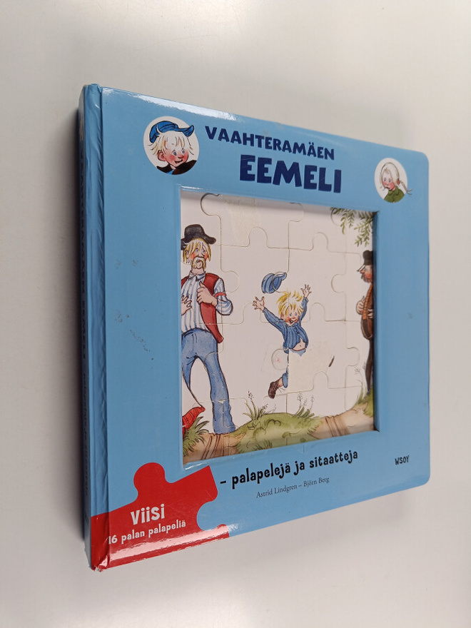 Astrid Lindgren : Vaahteramäen Eemeli : palapelejä ja sit...