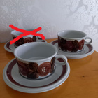Arabia Rosmariini käsinmaalatut teekupit (Ulla Procope) - pikkukuva 1