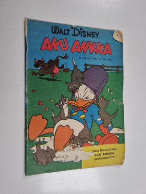 Walt Disney : Aku Ankka 36/1963