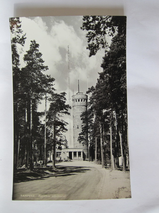VANHA Postikortti Tampere 1950-luku Alkup.Mallikappale