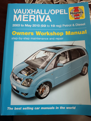 Vauxhall/opel meriva korjaus opas
