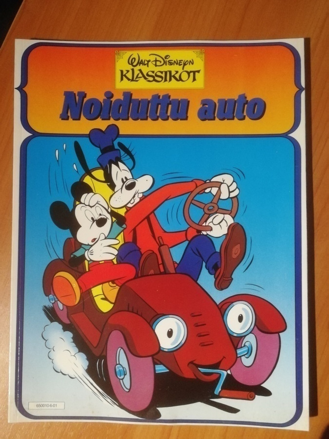 Walt Disney klassikot Nro 1 - Noiduttu auto