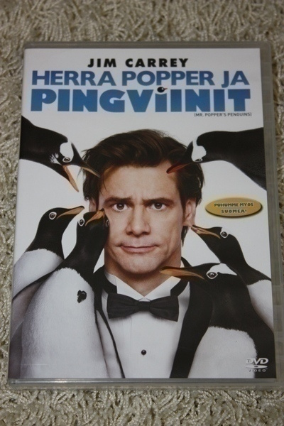 Herra Popper ja pingviinit (DVD) – Jim Carrey