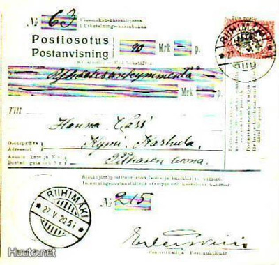POSTIOSOTUS RIIHIMÄKI - KARHULA