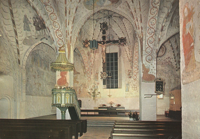 KIRKKOKORTTI - LOHJAN KIRKKO - SISÄKUVA - 3