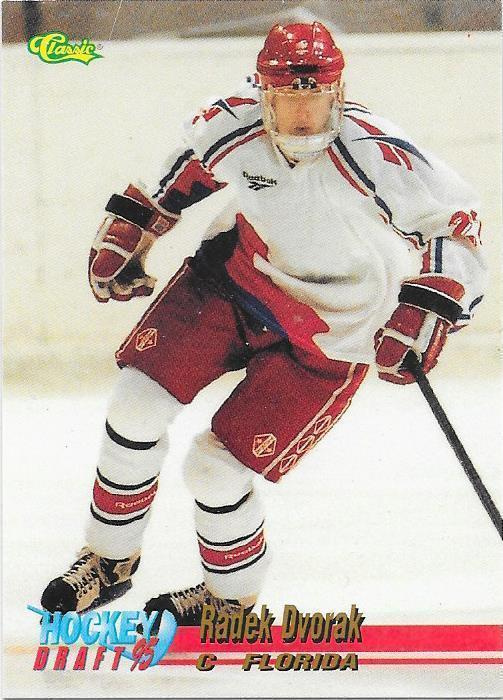1995 Hockey Draft #10 Radek Dvorak Tsekki