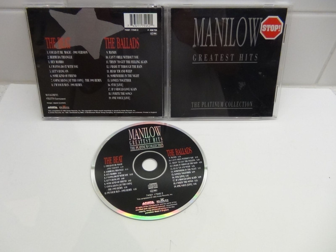 BARRY MANILOW,  GREATEST  HITS