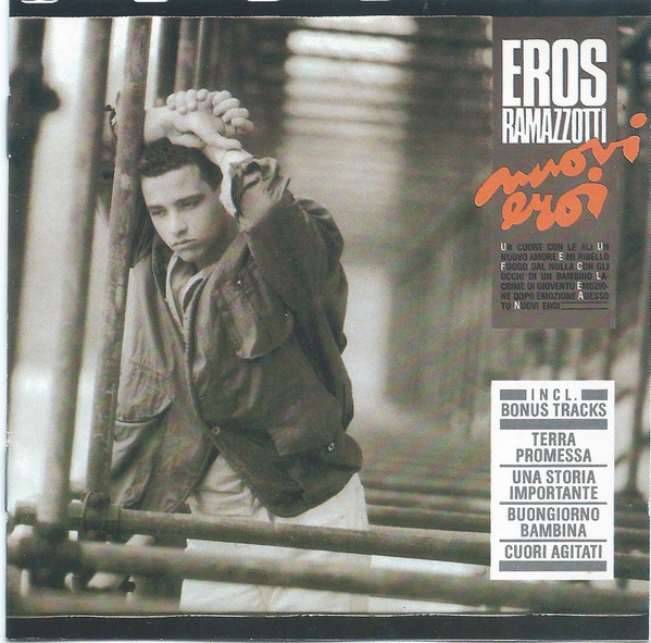Eros Ramazzotti (CD+4) VG+!! Nuovi Eroi