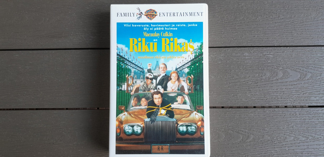 VHS: Riku Rikas / Richie Rich (Macaulay Culkin 1994)