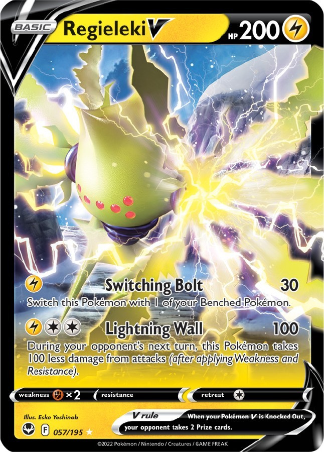Regieleki V 057/195 - Silver Tempest - NM/M